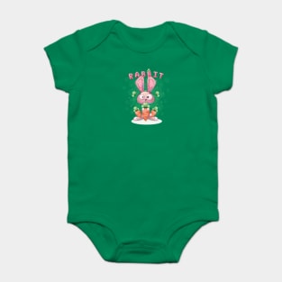 Sweet Baby Rabbit Baby Bodysuit